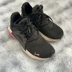 Puma Kids Sneakers Black and Pink